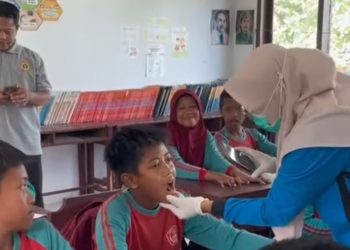 Puskesmas Nusa Bakti Gelar PKG di SDN 2, Siswa Dapat Pemeriksaan Kesehatan Gratis