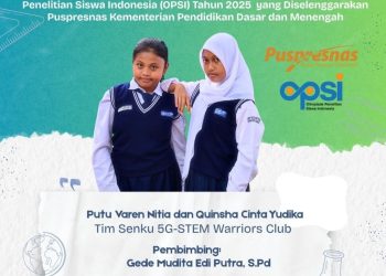 Dari Desa ke OPSI 2025, Dua Siswi SMP Ini Buktikan Cerdas Tak Harus Viral
