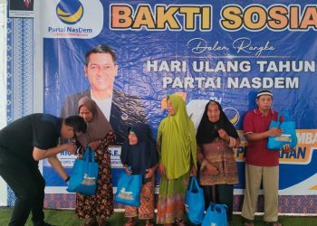 Bukan Janji, Tapi Aksi : Cara NasDem OKU Timur Rayakan Ulang Tahun ke-14