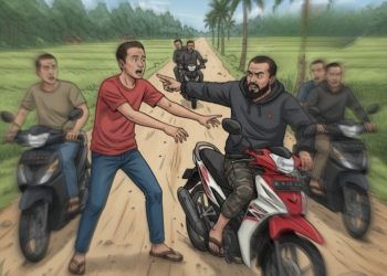Modus Tolong Mengejar, Motor Pedagang Raib Dibawa Bandit Jalanan