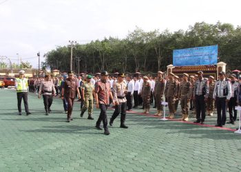 Polres OKU Timur Gelar Apel Operasi Lilin Musi 2025, Siapkan 80 Personel Amankan Natal dan Tahun Baru