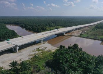 Progres 98 Persen, Jembatan Siak Akan Dukung Konektivitas Wilayah Rengat–Pekanbaru